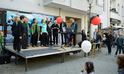 Chor Chorissimo am Straßenfest Leonhardstraße