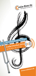 Plakat Crelle Chorfest